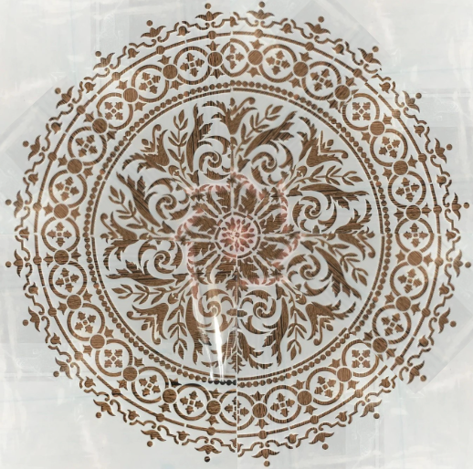 Intricate Mandala Stencil