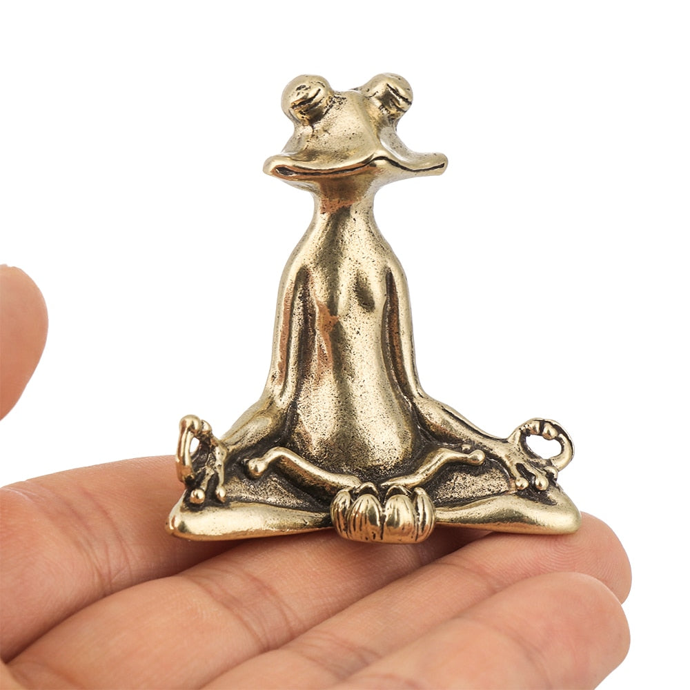 Cutest Meditating Frog Incense Burner